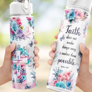7. Coffee Tumbler SS Faith (White)